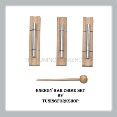 3 Angel Energy Bar Chime Set